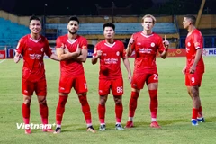Thể Công-Viettel tiến vào vòng 1/8 Cúp Quốc gia 2025/26. (Ảnh: Việt Anh/Vietnam+)