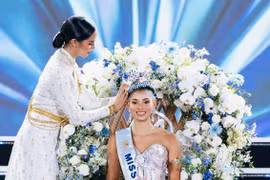 Joheirry Mola Dominguez của Cộng hòa Dominica chính thức giành vương miện Miss World lần thứ 73. (Ảnh: BTC)