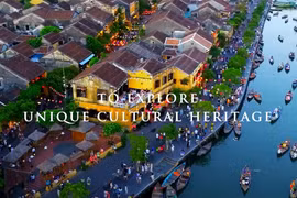 Trong năm 2025, du lịch Việt sẽ đi sâu quảng bá hình ảnh các di sản UNESCO như phố cổ Hội An... (Ảnh: TITC)