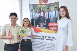 Hoa hậu Bảo Ngọc được mời thỉnh giảng tại Đại học Thammasat, Thái Lan. (Ảnh: CTV/Vietnam+)