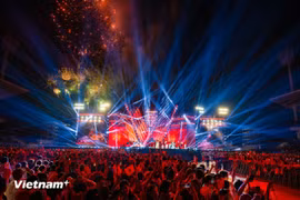 Concert quốc gia "Tổ quốc trong tim” từng "gây bão" cộng đồng Việt dịp kỷ niệm 80 năm Quốc Khánh. (Ảnh: Minh Sơn/Vietnam+)
