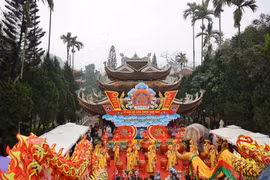 Sắc màu Lễ hội chùa Hương 2024. (Ảnh: Thanh Tùng/TTXVN)