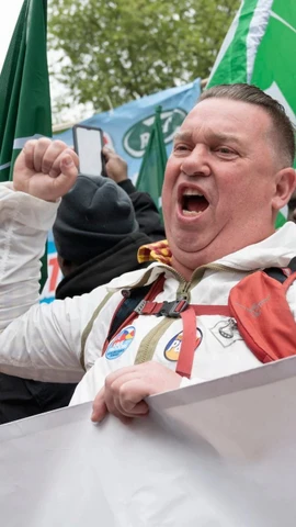 Ông Alex Gordon được bầu làm Tổng Bí thư Đảng Cộng sản Anh. (Ảnh: Getty)