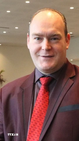 Ông Eric Van Vaerenbergh, chuyên gia năng lượng và giảng viên Trường Cao đẳng Kỹ nghệ Brussels (ECAM). (Ảnh: TTXVN phát)