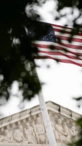 Tòa án Tối cao Mỹ tại Washington. (Ảnh: Bloomberg/Getty Images)