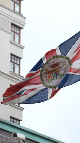 Đại sứ quán Anh tại Moskva. (Nguồn: themoscowtimes)