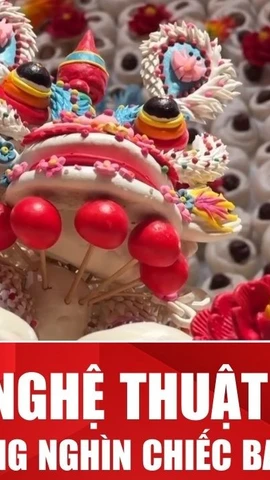 Bánh bao hấp trở thành tâm điểm tại triển lãm Tết Nguyên đán ở Bắc Kinh