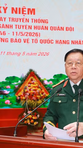 Đại tướng Nguyễn Trọng Nghĩa: "Công tác tư tưởng phải đi trước, mở đường trong Quân đội"