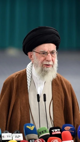 Lãnh tụ tối cao Iran Ali Khamenei. (Ảnh: THX/TTXVN)