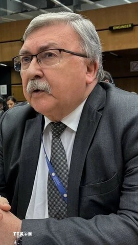 Đại diện thường trực của Nga tại các tổ chức quốc tế ở Vienna, ông Mikhail Ulyanov. (Ảnh: IRNA/TTXVN)
