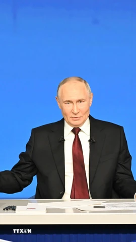 Tổng thống Nga Vladimir Putin. (Ảnh: THX/TTXVN)