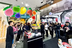 Food & Hospitality 2025 quy tụ hơn 180 đơn vị trưng bày đến từ 24 quốc gia và vùng lãnh thổ, trên tổng diện tích 6.000m². (Ảnh: Đức Duy/Vietnam+)