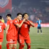 Tiến Linh và Xuân Son tiếp tục cùng ghi bàn để đưa Việt Nam vào chung kết AFF Cup 2024. (Ảnh: Hoài Nam/Vietnam+)