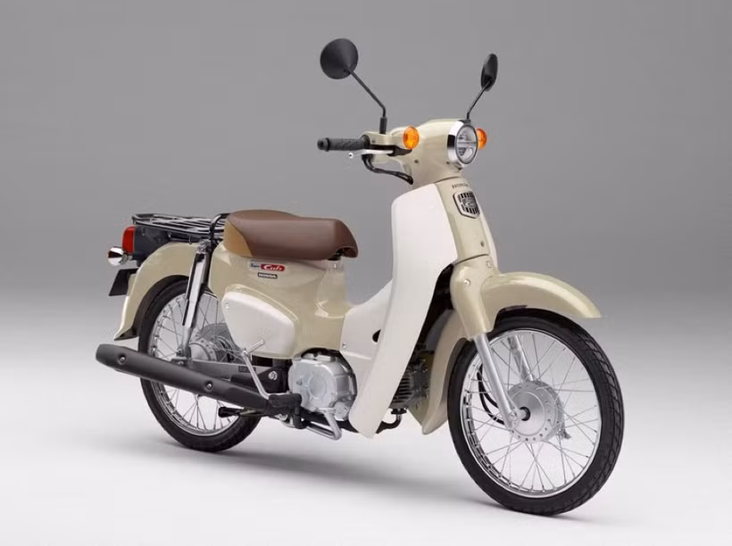 Một chiếc Honda Super Cub 50. (Nguồn: Kyodo/The Mainichi)