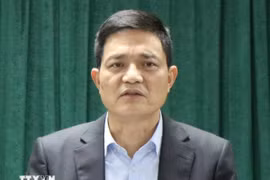 Bị can Nguyễn Thanh Phong, nguyên Cục trưởng Cục An toàn thực phẩm, Bộ Y tế. (Ảnh: TTXVN phát)