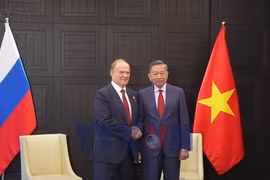 Tổng Bí thư, Chủ tịch nước Tô Lâm tiếp Chủ tịch Đảng Cộng sản Liên bang Nga