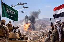 Hàng chục người Yemen thương vong do các cuộc không kích của Saudi Arabia