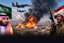 Houthi lập tức cảnh báo trả đũa sau vụ không kích vào Yemen của Saudi Arabia