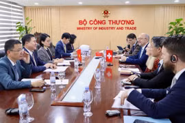 Quang cảnh buổi làm việc. (Ảnh: moit.gov.vn)