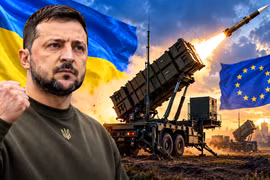 EU cho phép Ukraine dùng khoản vay 90 tỷ euro để mua tên lửa Patriot 