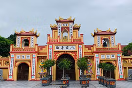 Đền Đồng Bằng, tỉnh Hưng Yên. (Nguồn: Vietnam+)