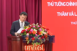 Thủ tướng Lê Minh Hưng thăm, làm việc với Công ty Unitel
