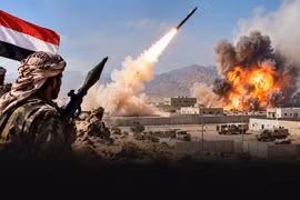 Houthi tấn công bằng tên lửa đạn đạo, các bệnh viện ở Yemen quá tải