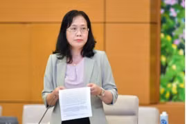 Phó Chủ nhiệm Văn phòng Quốc hội Nguyễn Thị Thúy Ngần. (Ảnh: QH)