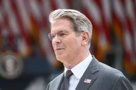 Bộ trưởng Bộ Tài chính Mỹ Scott Bessent (Ảnh: Getty/CNBC)