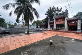 Toàn cảnh Đền Quan, tỉnh Hưng Yên. (Ảnh: Vietnam+)