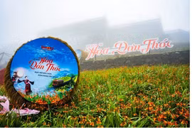 Lễ hội hoa dơn thóc lần thứ 3 được tổ chức tại Lào Cai. (Ảnh: Hiệp hội Du lịch tỉnh Lào Cai)
