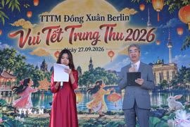Đại sứ Nguyễn Đắc Thành phát biểu tại sự kiện. (Ảnh: Thu Hằng/TTXVN)
