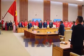 Thủ tướng động viên Đoàn thể thao Việt Nam dự SEA Games 33