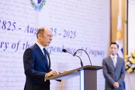 Ông Raul Pollak Giamprieto, Đại sứ Đặc mệnh toàn quyền Cộng hòa Đông Uruguay tại Việt Nam. (Ảnh: Đại sứ quán Uruguay tại Việt Nam)