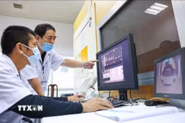 Bác sỹ Bệnh viện Đa khoa vùng Tây Nguyên. (Ảnh: Thanh Tùng/TTXVN)