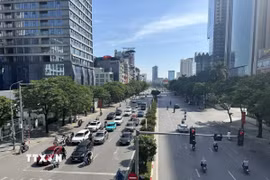 Hình ảnh giao thông tại nút giao Nguyễn Chí Thanh với Hoàng Minh Giám sáng ngày 1/9/2026 khá thông thoáng. (Ảnh: Quốc Lũy/TTXVN)