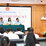 Họp báo thường kỳ quý 3/2026 của Bộ Công Thương tổ chức chiều ngày 7/10. (Ảnh: Nguyễn Nam/BCT)