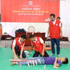 Chương trình hưởng ứng Ngày Sơ cấp cứu thế giới năm 2026 với chủ đề “Sơ cấp cứu trong bối cảnh di cư” được tổ chức tại Phú Thọ ngày 10/9. (Ảnh: PV/Vietnam+)