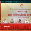 Ủy ban Trung ương Mặt trận Tổ quốc Việt Nam tổ chức Hội nghị Đoàn Chủ tịch Ủy ban Trung ương Mặt trận Tổ quốc Việt Nam lần thứ 7. (Ảnh: PV/Vietnam+)