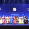Lễ trao Giải thưởng Phụ nữ Việt Nam năm 2026 do Trung ương Hội Liên hiệp Phụ nữ Việt Nam tổ chức tối nay 16/10. (Ảnh: Hoài Nam/Vietnam+)