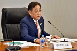 Bộ trưởng Tài chính Thái Lan Pichai Chunhavajira. (Ảnh: Government House/TTXVN)