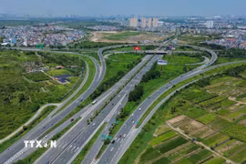 Cao tốc Hà Nội-Hải Phòng. (Ảnh: Phan Phương/TTXVN)