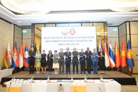 Các đại biểu ASEAN chụp ảnh chung tại Hội nghị BAC-20. (Ảnh: Xuân Tú/TTXVN)