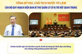 Tổng Bí thư, Chủ tịch nước: Cán bộ quy hoạch diện Ban Bí thư quản lý có vị trí rất quan trọng