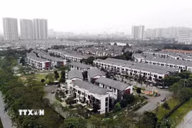 Một dự án bất động sản. (Ảnh: Danh Lam/TTXVN)