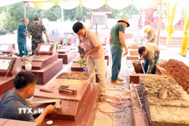 Tỉnh Thái Nguyên phấn đấu tới ngày 30/11/2026 hoàn thành việc lấy mẫu hài cốt liệt sỹ chưa xác định được danh tính. (Ảnh: Trần Trang/TTXVN)