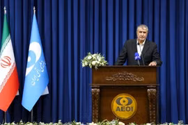 Người đứng đầu Tổ chức Năng lượng Nguyên tử Iran (AEOI) Mohammad Eslami. (Ảnh: IRNA/TTXVN)