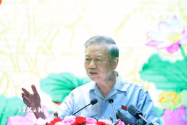 Tổng Bí thư Tô Lâm phát biểu. (Ảnh: Thống Nhất/TTXVN)