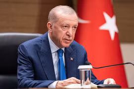 Tổng thống Thổ Nhĩ Kỳ Recep Tayyip Erdogan. (Nguồn: AA/TTXVN)