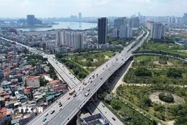 Trong tháng Chín, Hà Nội thu hút khoảng 329,94 triệu USD, gấp 6,3 lần cùng kỳ năm ngoái và gần ba lần tháng 8/2026. (Nguồn: TTXVN)